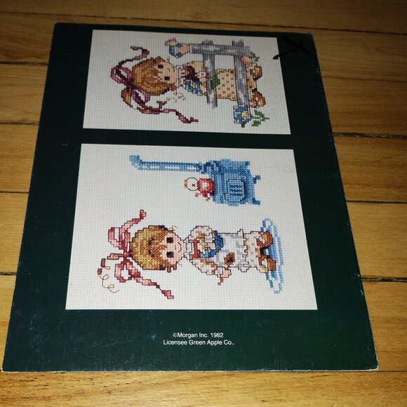 Puddin Counted Cross Stitch from Enchantments Series (Green Apple, 1982) - Picture 2 of 2